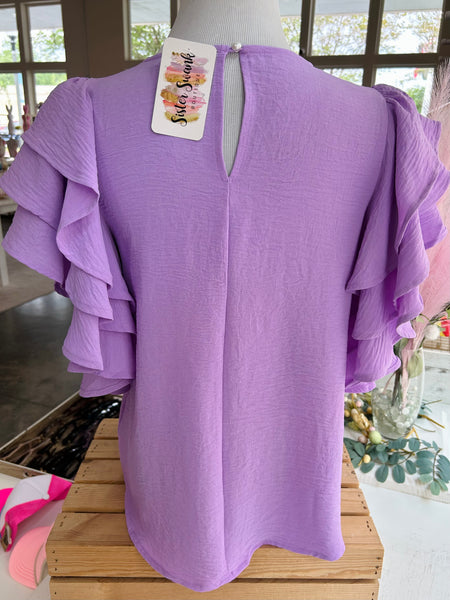 Head Start Blouse - Lavender