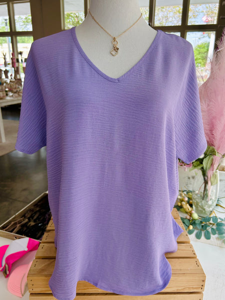Daybreak Dreams Top - Lavender