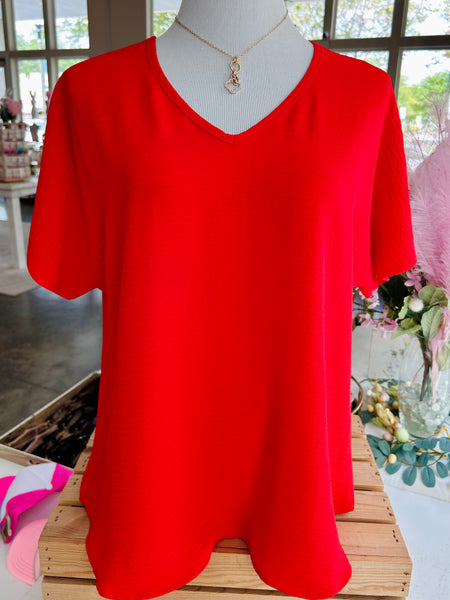 Daybreak Dreams Top - Red