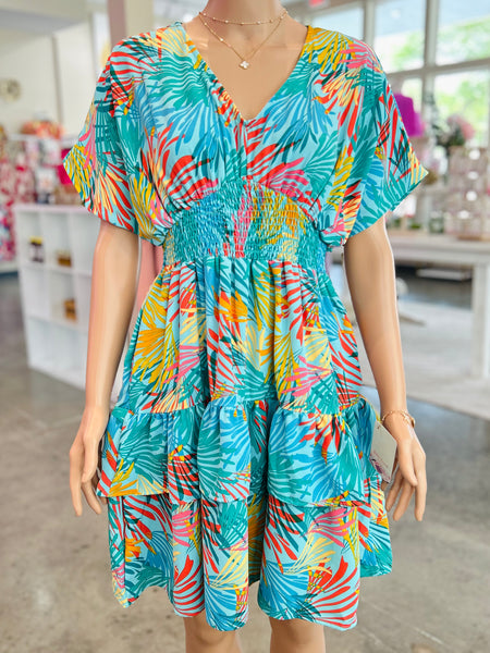 Island Breeze Dress - Mint