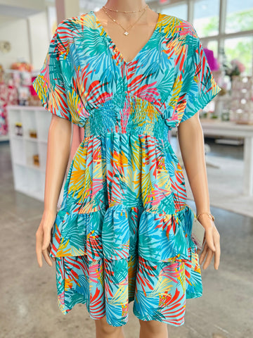 Island Breeze Dress - Mint