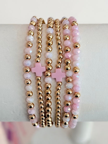 Sacred Spark Bracelet Stack - Lavender