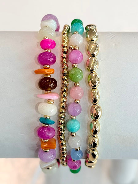 Beachside Beauty Bracelet Stack