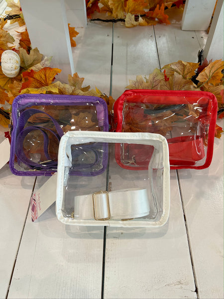 Clear Crossbody Purse Collection