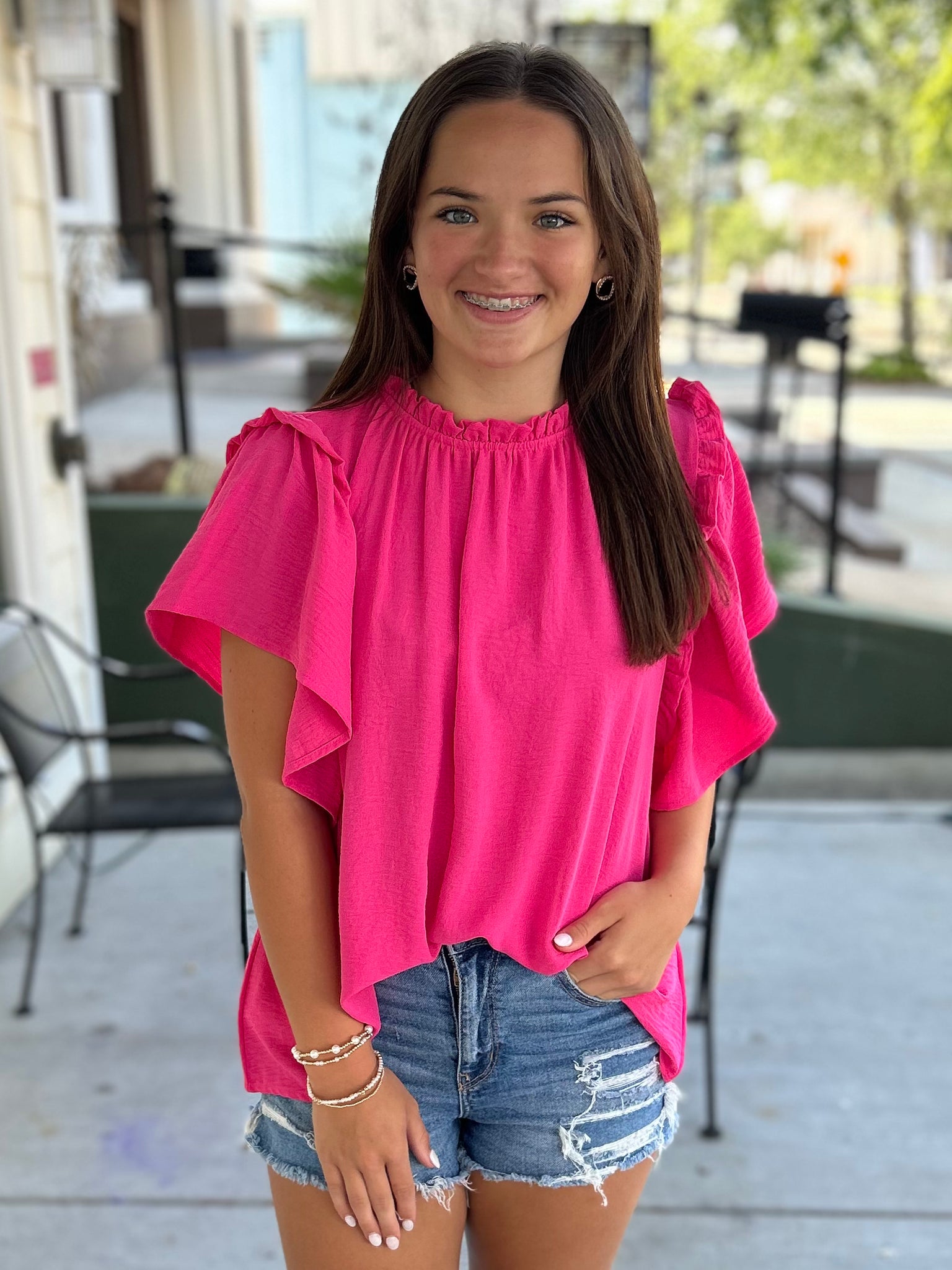 Just For Fun Top - Pink