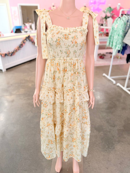 Love in Bloom Dress - Yellow