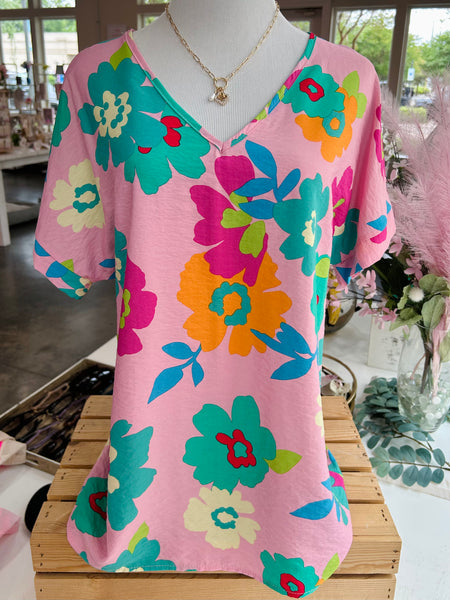 Petal Perfection Top - Pink