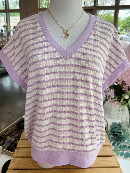 Pastel Perfection Top - Lavender