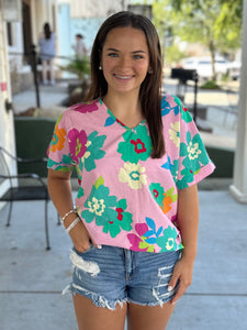 Petal Perfection Top - Pink