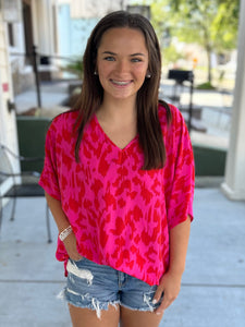 Living The Dream Blouse - Pink