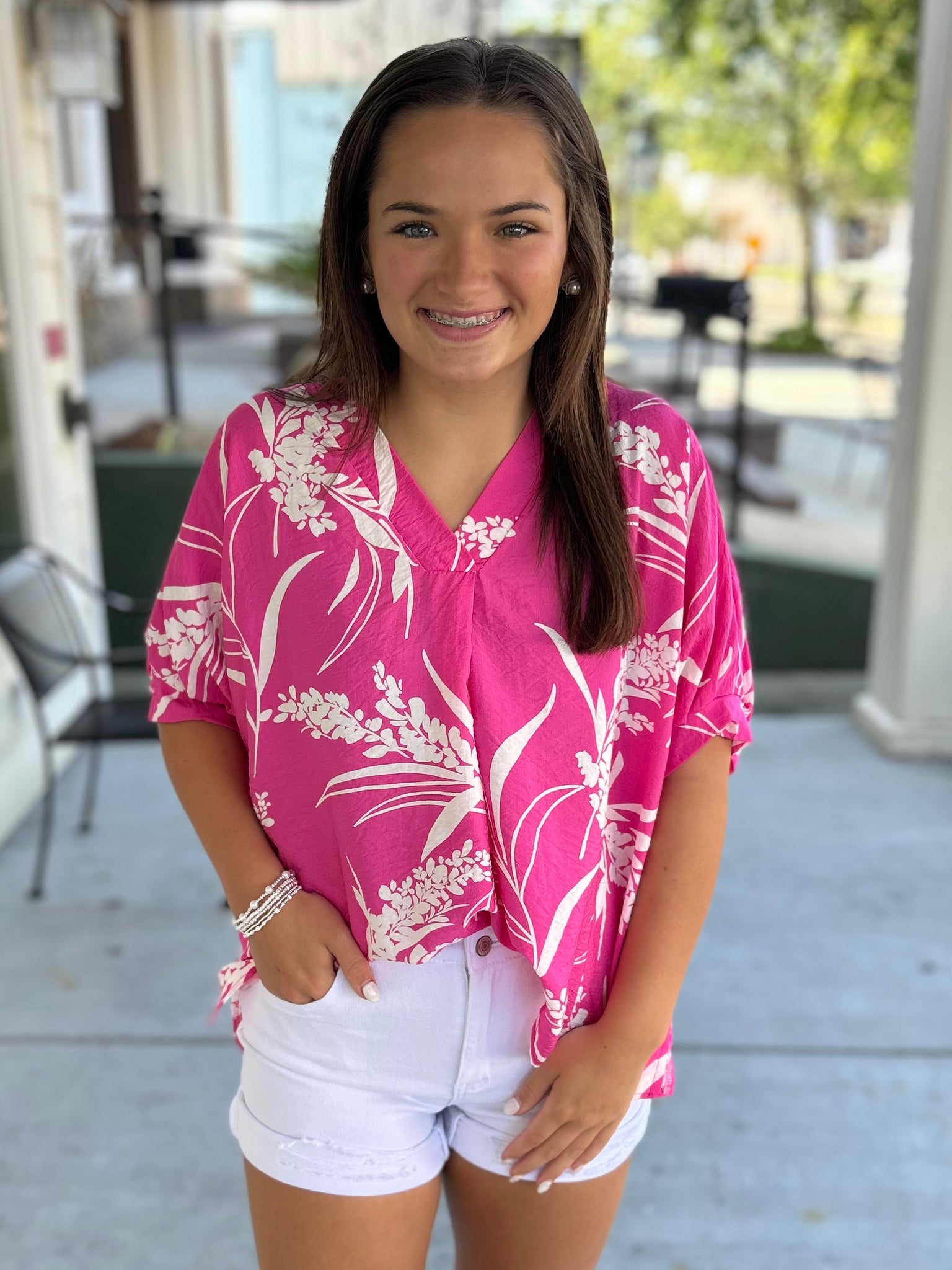 Summer Breeze Top - Pink