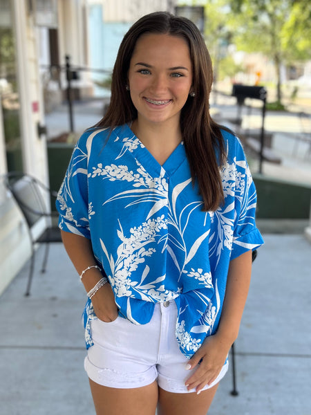 Summer Breeze Top - Blue