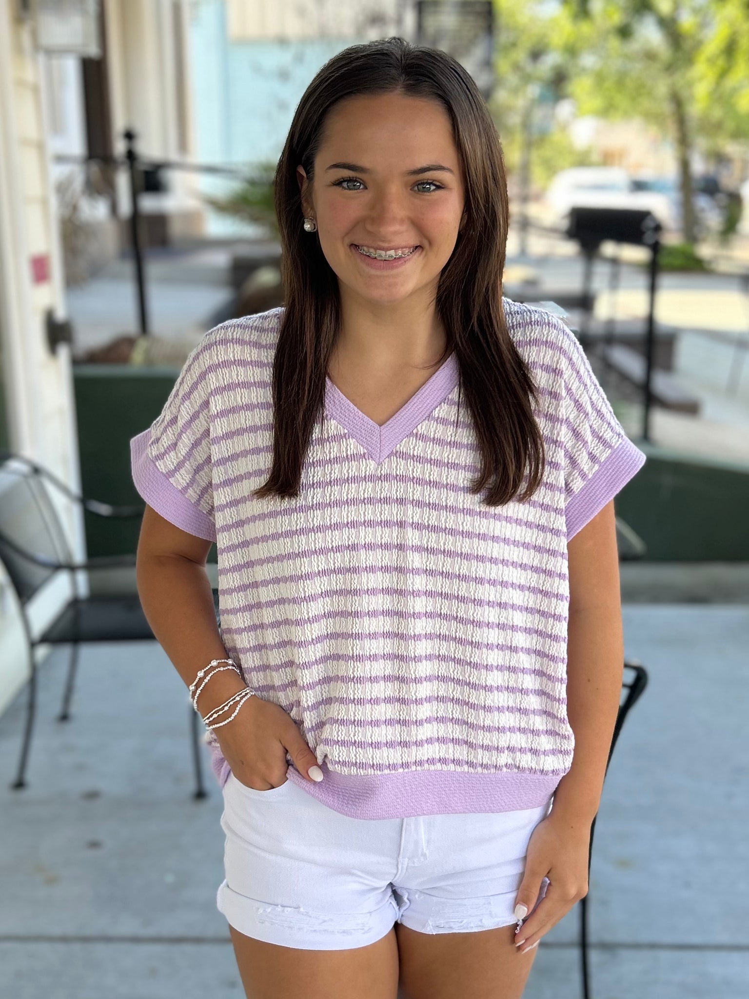 Pastel Perfection Top - Lavender