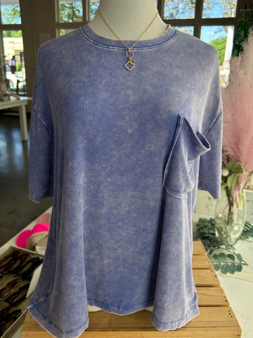 In My Element Top - Indigo