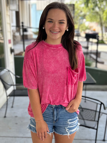 In My Element Top - Pink