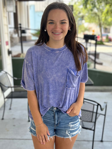 In My Element Top - Indigo