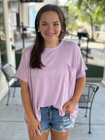 Ideal Days Top - Lavender