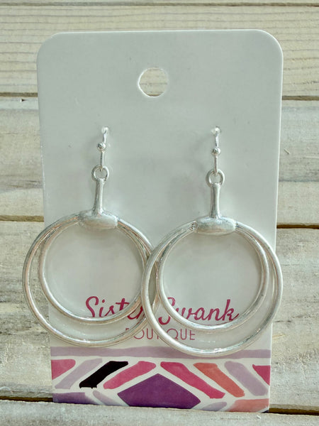 Classic Link Earrings - Silver