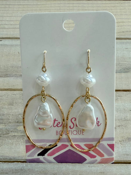Forever Pearl Drop Earrings
