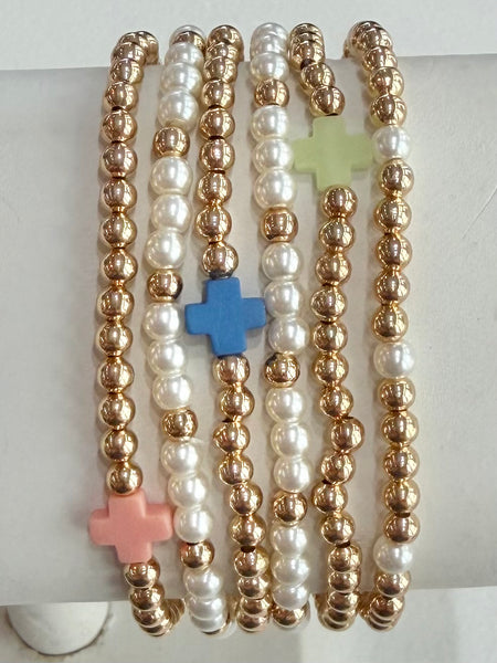 Hope & Grace Bracelet Stack - Multi