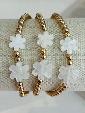 Bloom & Shine Bracelet Set - Gold