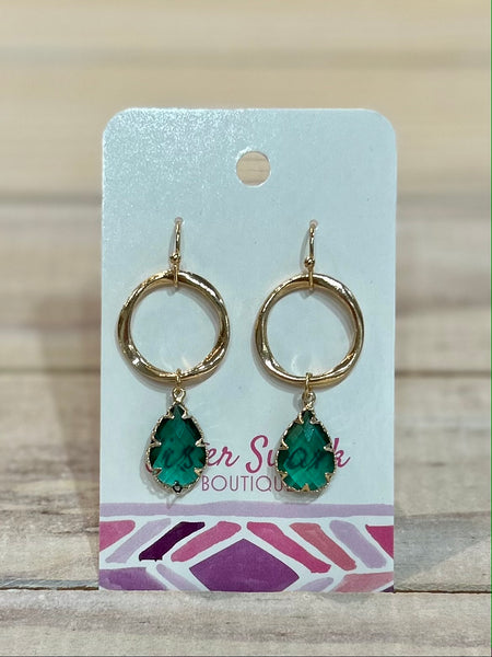 Teardrop Drop Earrings