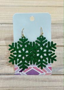 Starry Night Snowflake Earring Collection