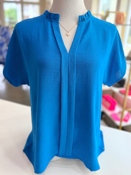 Timeless Touch Top - Blue