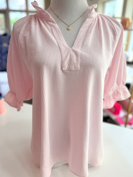 Soft Romance Top - Pink