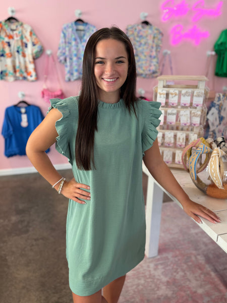 Lovely Lane Dress - Green