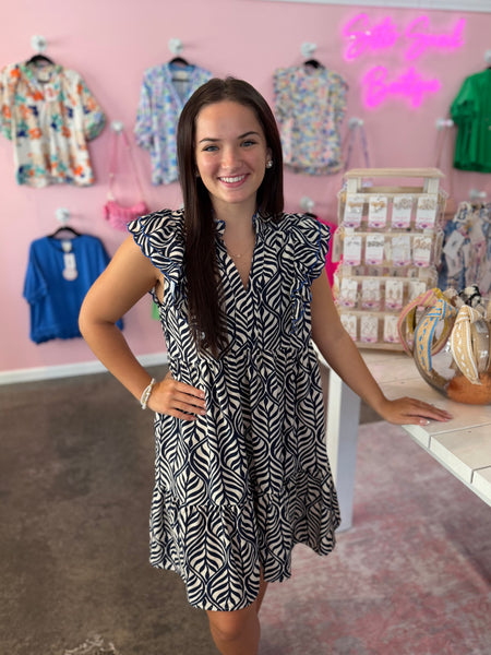 Day Dream Dress - Navy