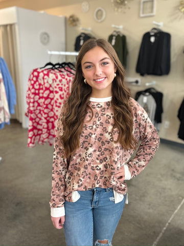 Beautiful Things Leopard Top