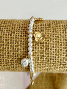 Beachy Charm Stretch Bracelet