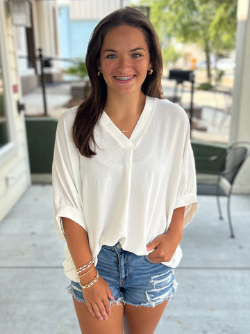 Nothing But The Best Blouse - White