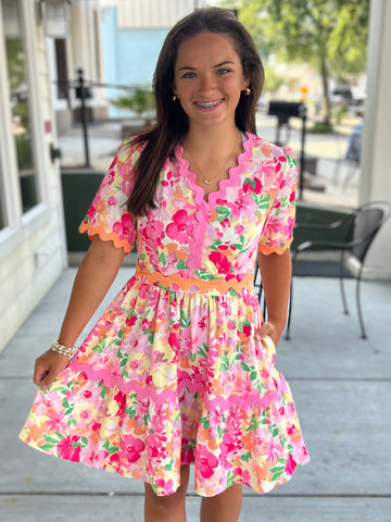 Summer Breeze Dress - Pink