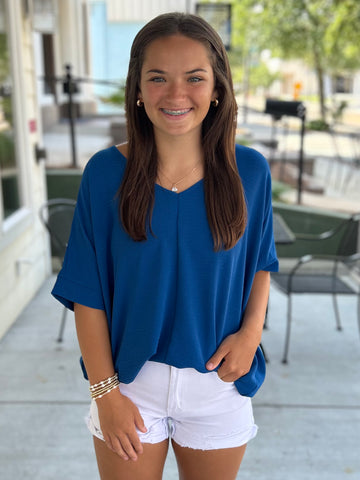 Ray of Sunshine Top - Blue