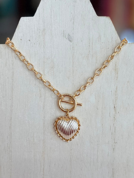 Forever Yours Heart Necklace