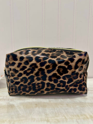 Leopard Print Makeup Pouch