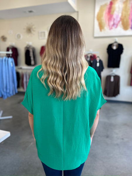 Making Waves Top - Green