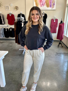 Cozy and Casual Sweatpants - Melange