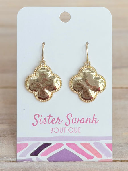 Four Leaf Clover Earrings