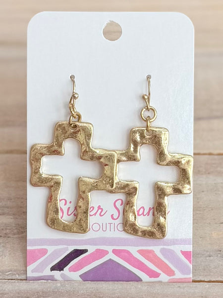 Faithful Moments Earrings - Gold