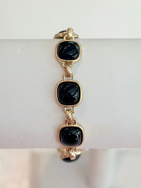 Simply Sparkle Bracelet - Black