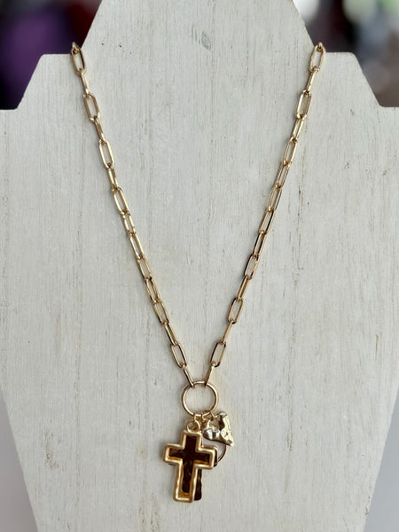 Pearl & Promise Necklace - Gold