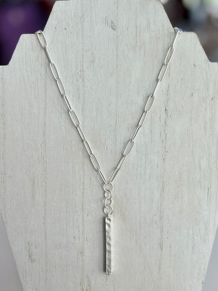 Simple Grace Necklace - Silver