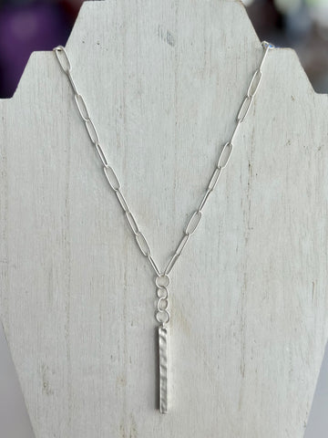 Simple Grace Necklace - Silver