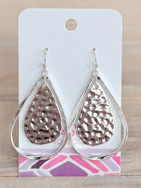 Perfect Pair Drop Earrings - Silver