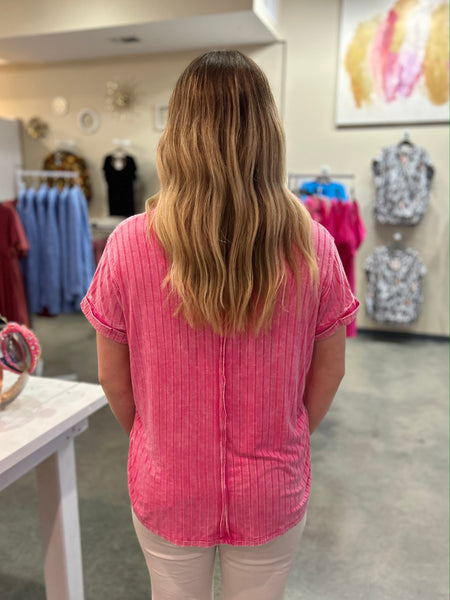 Weekend On The Coast Top - Pink