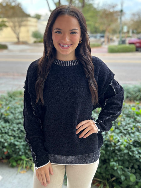 Chic & Comfy Sweater - Black