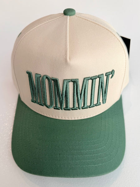 Mommin' Baseball Cap - Sage